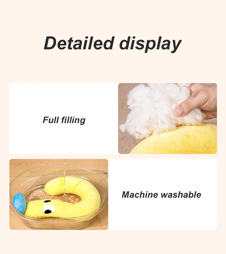 1 Pc Pet Little Pillow U-Shaped Neck Protector Deep Sleep for Puppy Kitten Pillow Dog Cat Headrest Sleeping Pillow Pet Supplies - Image 18