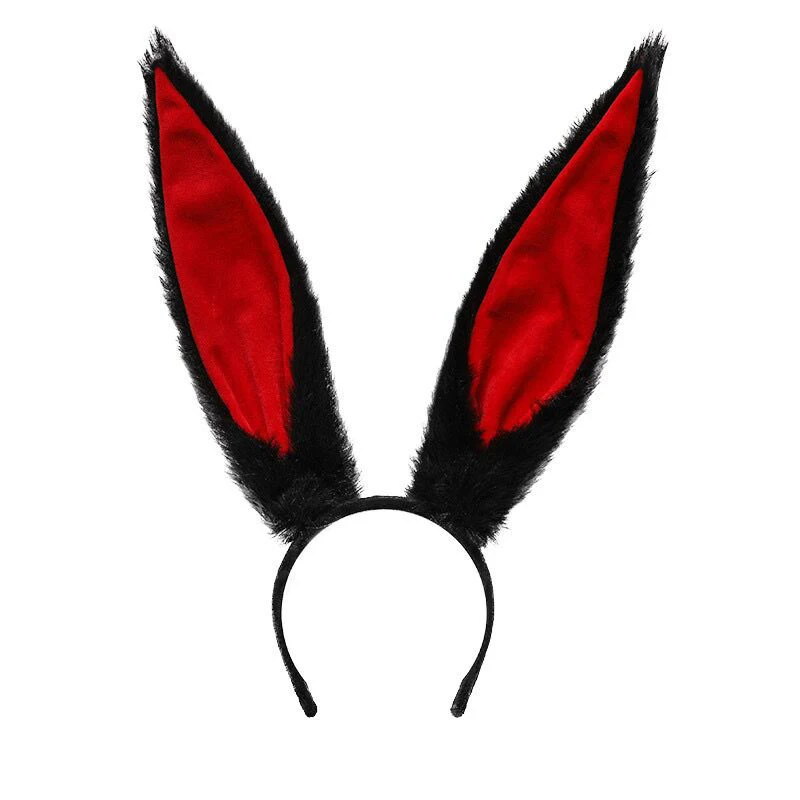 DIY Extra Large Rabbit Ear Headband Adult Children Hairband Girl Plush Bunny Hairband Cosplay Lolita Rabbit Ear Hair Accessories - Image 7