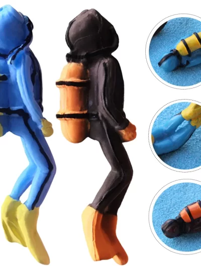 Aquanaut Fish Tank Floating Aquarium Decoration Underwater Small Ornaments Fish Tank Aquarium Decoration Accessories