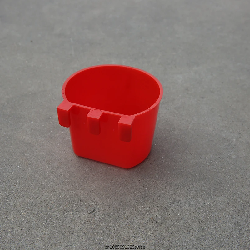 Bird Cage Feeder Cups Plastic Feeding Dish Feed Bowls with Hooks for Parrot Water Drinker for Pigeon Quail Duck Dringking Bowls - Image 12