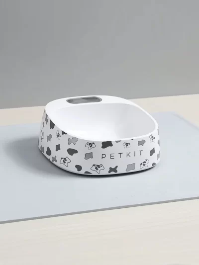 PETKIT Pet Food Feeding Mat, Silicone Dog Cat Placemat, Waterproof Spill Proof Non Slip Dog Food Mat