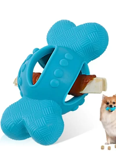 Pet Supplies Bite-resistant Pet Chew Toy Interactive Wear-resistant Pet Leaking Food Toy TPR Pet Training Toy Puppy