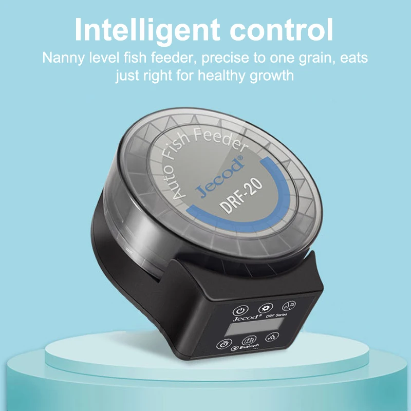 Automatic Fish Tank Feeder Remote Control Timed Quantified Large Capacity Food Dispenser For Aquarium Pet Fish - Image 4