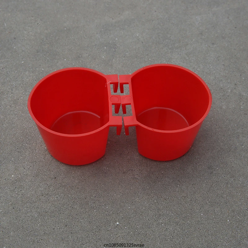 Bird Cage Feeder Cups Plastic Feeding Dish Feed Bowls with Hooks for Parrot Water Drinker for Pigeon Quail Duck Dringking Bowls - Image 10