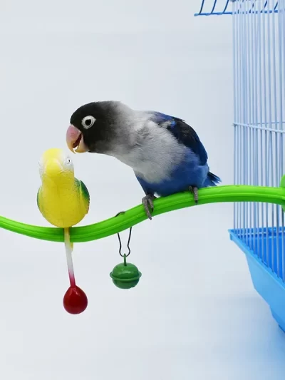 Pet Bird Toy Parrot Cage Toy Pet Suppies Parrot Stand Branch Bird Cage Branch, for Finches African Grey Macaws Bird Cockatiel