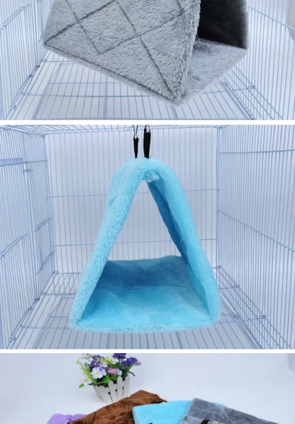 얼리버드Pet Bird Parrot Cages Warm Hammock Hut Tent Fashion Bed Hanging Cave for Sleeping for Sleeping and Hatching Bird Accessories - Image 18
