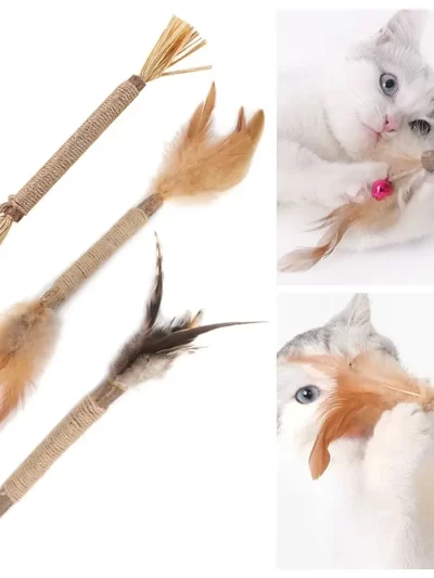 Silvervine Sticks Pet Cat Toys Natural Catnip Suit Safety Sisal Molar Toothpaste Branch Cleaning Teeth Cat Snacks Pet Supplies