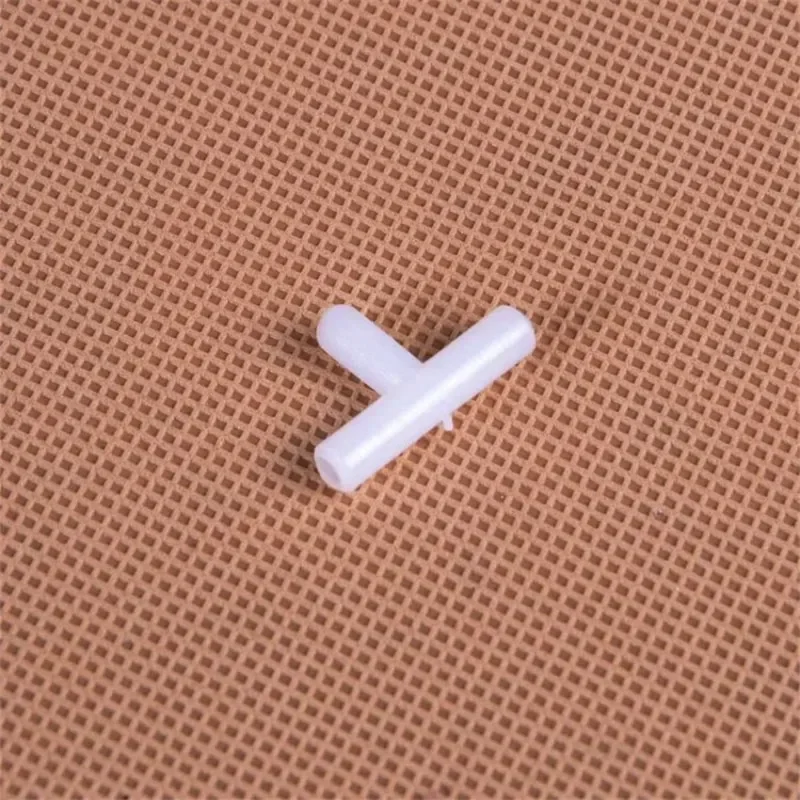 10PCS 4mm Plastic Tee's "T" 3-Way Fish Tank Acuarios Aquarium Air Pump Line Tubing Joints Connectors Air Pump Accessories - Image 4