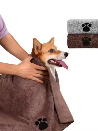 Dog Towel Drying Dog Cat Pet Towel,Quick-drying Dog Claw Bath Towel Absorbent Pet Bath & Paw Cleaning Cloths