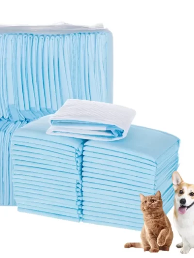 100/50/40/20PCS Absorbent Dogs Diapers Disposable Puppy Training Pee Pads Quick Dry Surface Mat Clean Cushion Dog Supplies