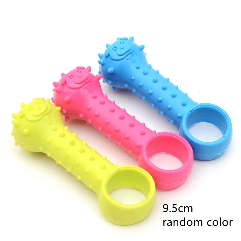 1PCS Pet Toys for Small Dogs Rubber Resistance To Bite Dog Toy Teeth Cleaning Chew Training Toys Pet Supplies Puppy Dogs Cats - Image 21
