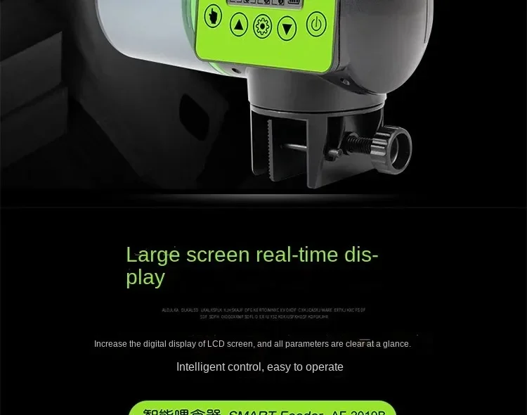 Automatic Fish Tank Feeder Intelligent Timing Feeder Aquarium Goldfish Feeder Large Capacity Fish Aquarium Feeding Apparatus - Image 9