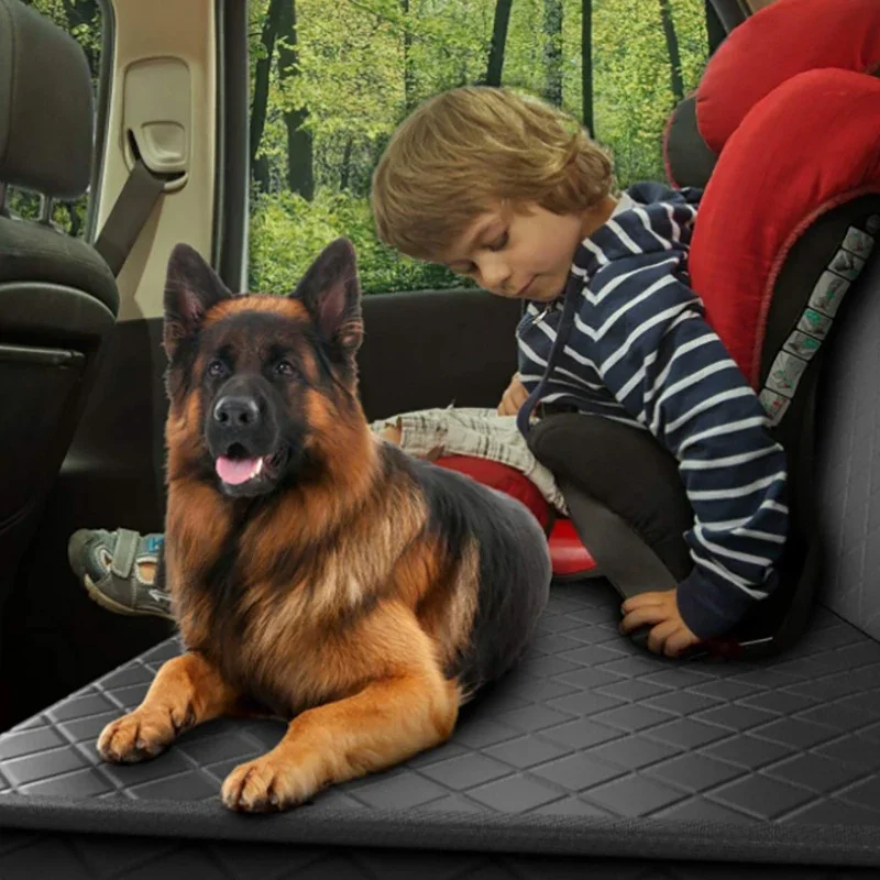 Waterproof Dog Car Seat Cover Pet Travel Carrier Hammock Rear Back Protector Mat Safety Pad for Dogs - Image 2