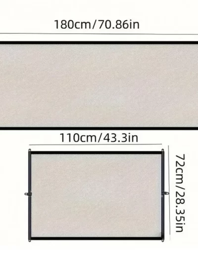 Pet Barrier Fence Net Indoor Safety Fence Guard for Dogs Pet Screen Mesh Gate for House Stairs Doorways Puppy Baby Safety