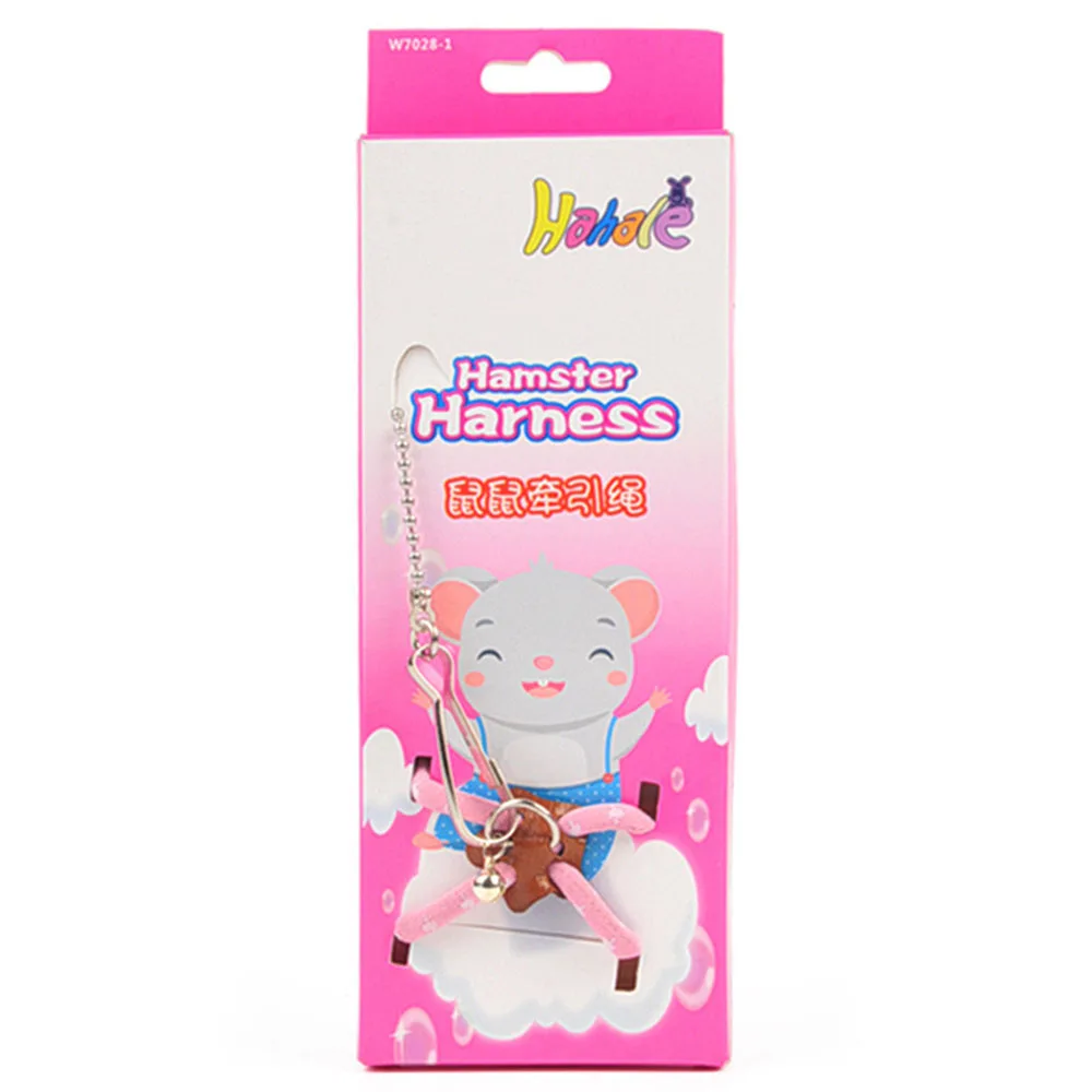 Small animal pet Leash Adjustable Soft set bird Mouse hamster Ferret pigskin strap bite resistant leash Guinea Pig accessories - Image 8