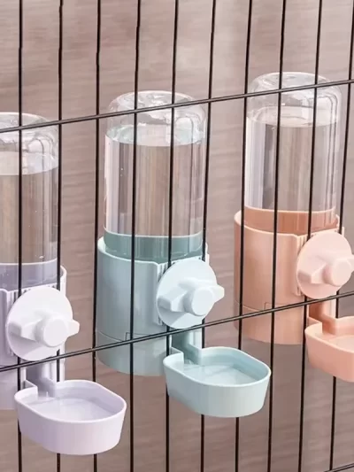 Automatic Bird Feeder Bird Water Drinker with Clip Pet Birds Water Dispenser Hanging Water Bottle Food Bowl For Parrot Bird Cage