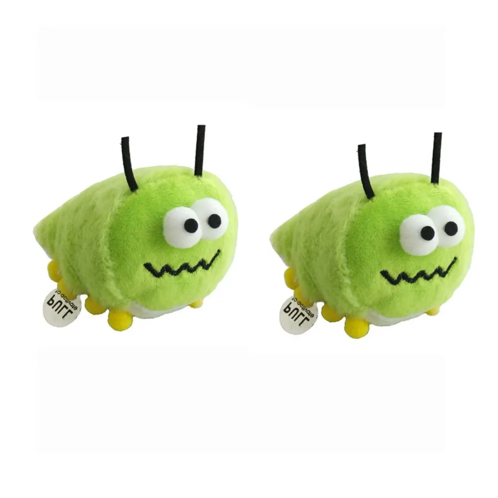 2Pcs Pet Supplies Soft Cat Worms Mint Toys Interactive Bite-Resistant Cat Sound Toys Teething Chewing Cat Plush Toys for Pets - Image 7