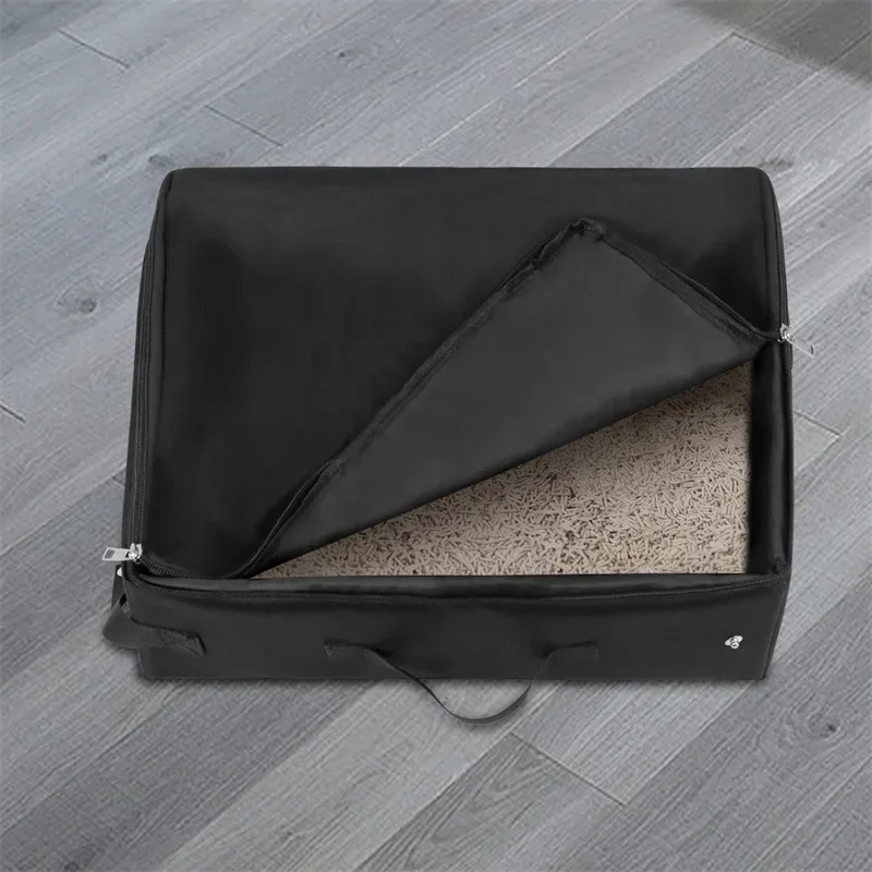 Foldable Cat Litter Box Portable Folding Pet Supplies Dog Toilet Doghouse Waterproof Cat Litter Box for Travel Home Outdoor Car - Image 7