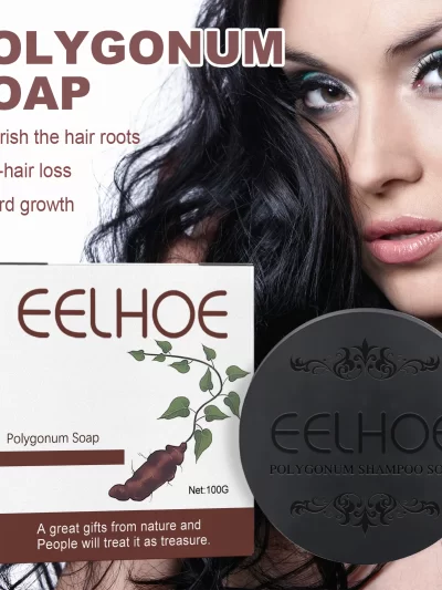 EELHOE Polygonum Multiflorum Shampoo Soap: Deeply Cleanses, Smoothes, Nourishes, Strengthens Hair, and Provides Hair Care