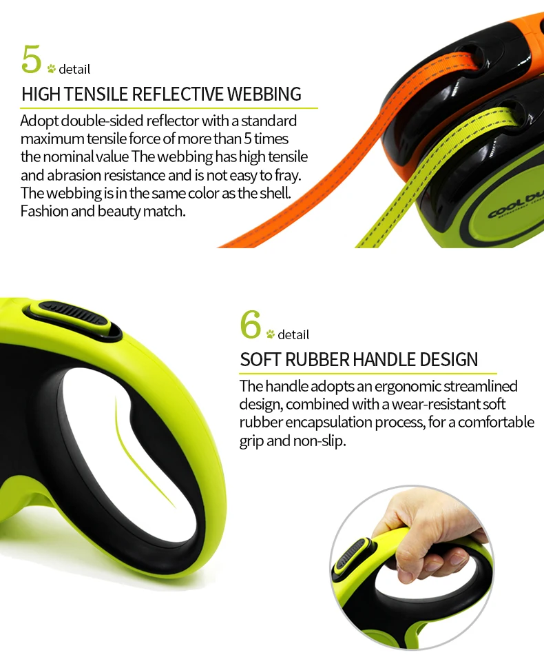 5M Luxury Pet Dog Leashes Retractable Dog Leash For Large Medium Dogs Cat Puppies Accessories Small Automatic Extension Lanyard - Image 18