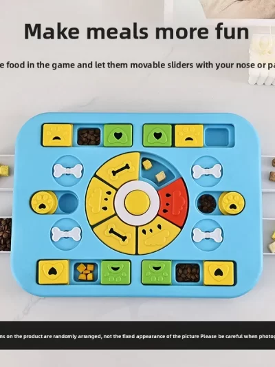 New pet educational toys dog feeder can make sound cat bowl dog bowl slow food bowl pet supplies