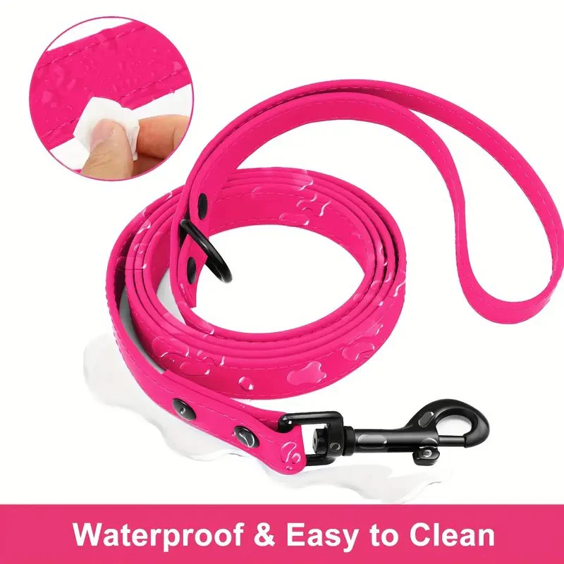 Pet Dog Leash PVC Waterproof Dog Leashes Easy Clean Walk Training Durable Dog Leash For Large Medium Small Dogs - Image 4
