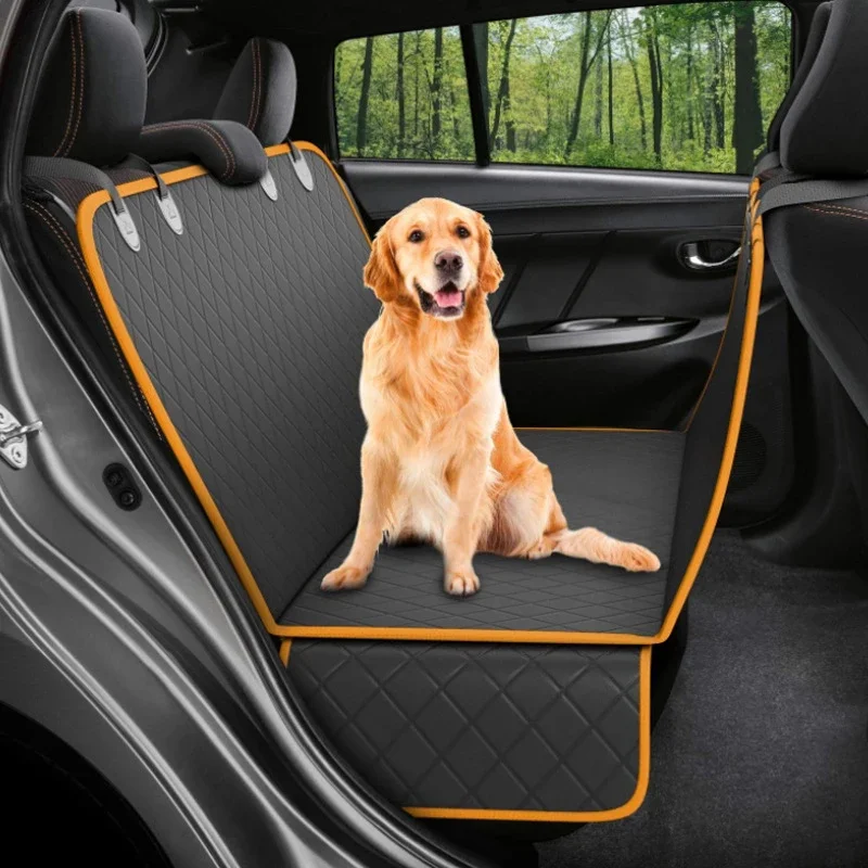 Waterproof Dog Car Seat Cover Pet Travel Carrier Hammock Rear Back Protector Mat Safety Pad for Dogs