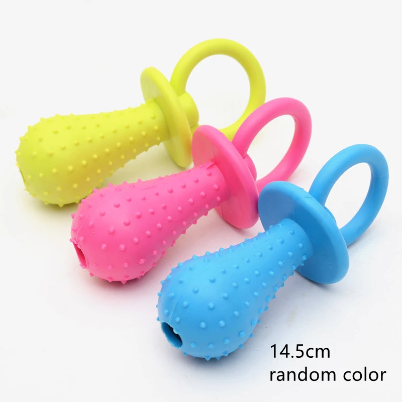1PCS Pet Toys for Small Dogs Rubber Resistance To Bite Dog Toy Teeth Cleaning Chew Training Toys Pet Supplies Puppy Dogs Cats - Image 8