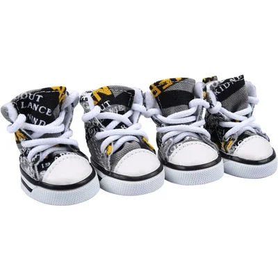 Sports Small Dog Sneakers Pet Shoes For Cats Spring And Autumn Boots Skidproof Puppy Footwear 4pcs/set Drop Shipping Wholesale - Image 9