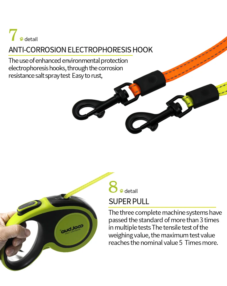 5M Luxury Pet Dog Leashes Retractable Dog Leash For Large Medium Dogs Cat Puppies Accessories Small Automatic Extension Lanyard - Image 19