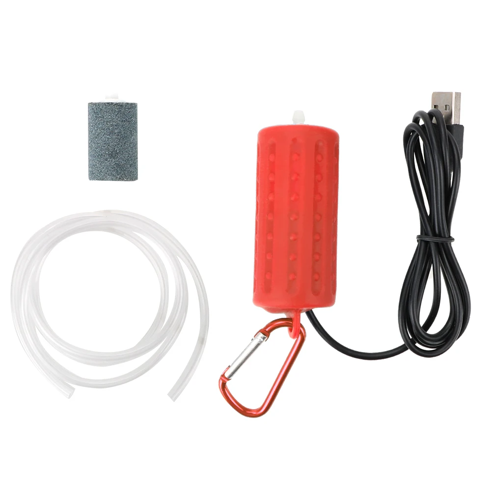 Fish Tank Accessories Mini USB Aquatic Terrarium Filter Mute Energy Saving Supplies Aquarium Fish Tank Oxygen Air Pump Portable - Image 8