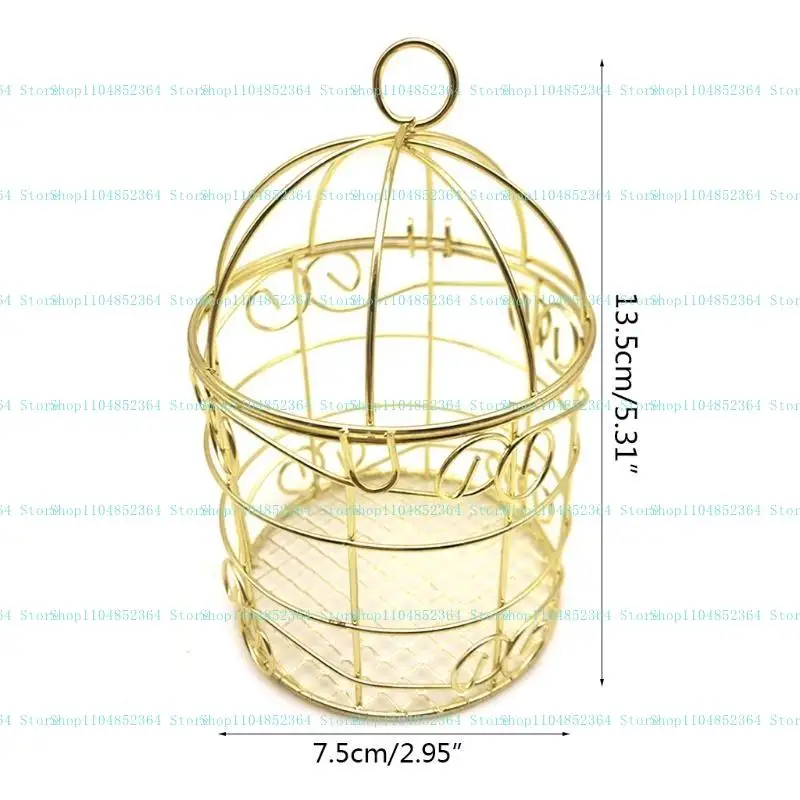 Bird Feeder Metal Fat Ball Bird Feeders Outdoor Small Hanging Gold Wild Bird Feeder Bread Holder Home Decorations - Image 12