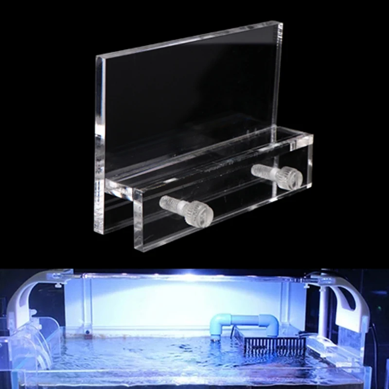 1pc Aquarium Clear Fish Tank LED Light Holder Lamp Fixtures Support Stand Fish Tank Lighting Accessories - Image 7