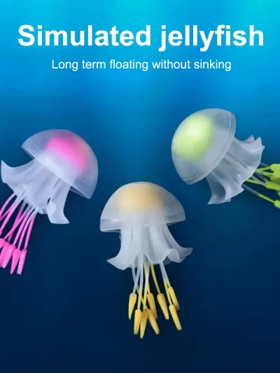 Fish Tank Landscaping Decoration Aquarium Accessories Aquarium Decoration Glowing Silicone Fake Jellyfish Artificial Ornaments