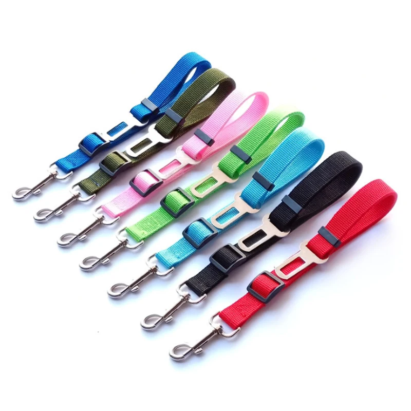 2021 New Vehicle Car Pet Dog Seat Belt Puppy Car Seatbelt Harness Lead Clip Pet Dog Supplies Safety Lever Auto Traction Products - Image 4