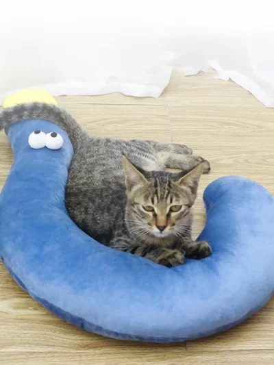 Pet Bed Pillow for Dogs & Cats - 4 Seasons Universal, Soft Comfortable Cushion for Teddy/Puppies/Kittens,