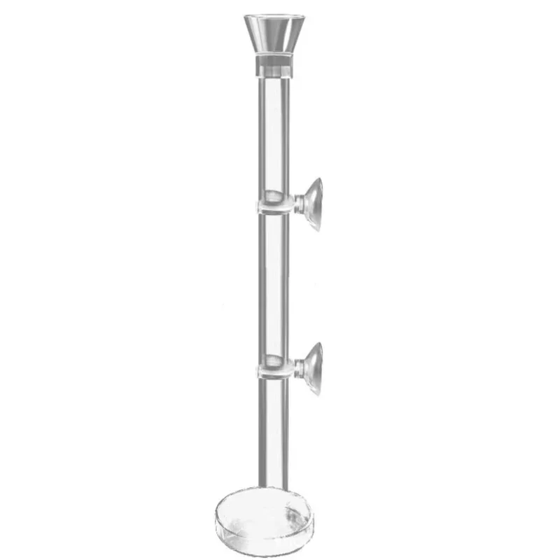 15-50cm Acrylic Aquarium Feeder Tube Dish Transparent Fish Tank Shrimp Snail Shrimp Food Feeder Bowl Aquarium Feeding Accessorie - Image 7