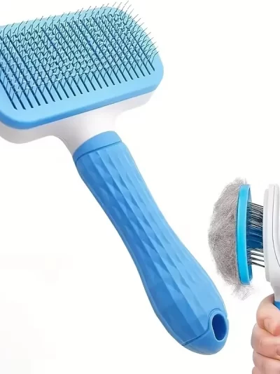 Dog Hair Remover Brush Cat Comb Grooming Massage Brush for Shedding Grooming Pet Removes Hairs Cleaning Bath Brush Dog Supplies