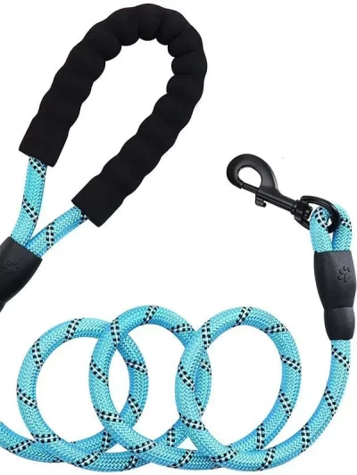 OUWO Durable 150cm Dog Leash Chain Pet Leashes For Small Medium Large Dog Leash Drag Pull Tow Walk Dog