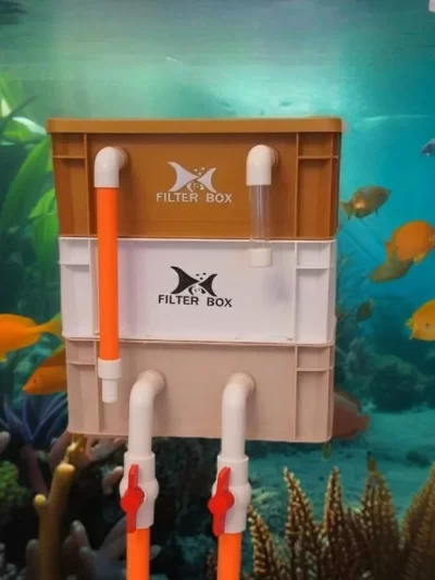 Fish Tank Multi-layer Filtration Fishpond Filtration System Purifying Water Quality Water Treatment Aquarium Accessories