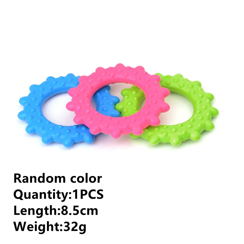 1PCS Pet Toys for Small Dogs Rubber Resistance To Bite Dog Toy Teeth Cleaning Chew Training Toys Pet Supplies Puppy Dogs Cats - Image 18