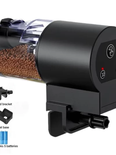 Fish Tank Feeder  Intelligent Timed Feeder Ornamental Fish Turtle Food Automatic Feeding Of Fish Food In The Aquarium