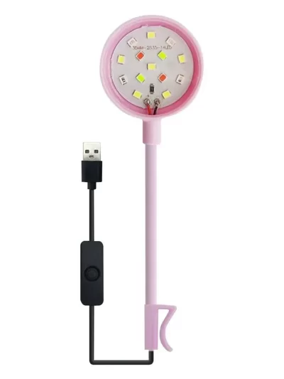Aquarium Accessories LED Aquarium Lamp USB-Plug with Clip Aquarium Plant Light Mini Energy Saving Fish Tank Lamp Landscaping