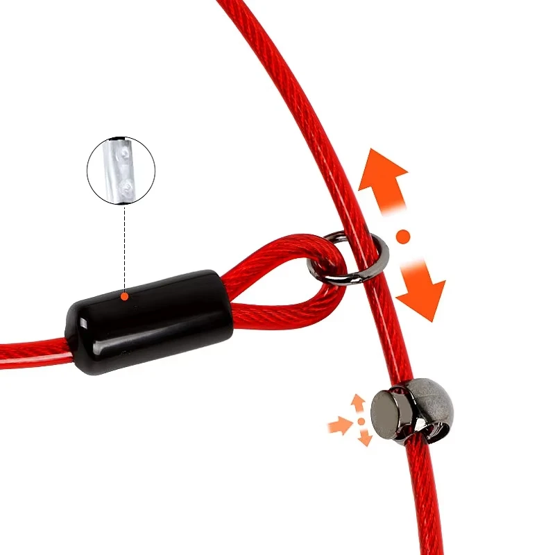 Dog Leash P Chain Steel Wire Leashes for Dog Walking Adjustable P Rope Comfortable Handle Dogs Leash Puppy Training Pet Supplies - Image 3