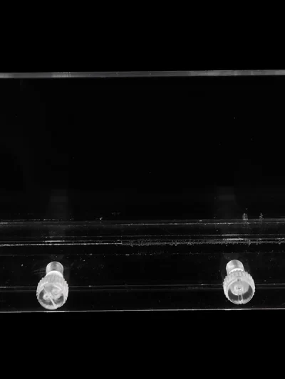 1pc Aquarium Clear Fish Tank LED Light Holder Lamp Fixtures Support Stand Fish Tank Lighting Accessories