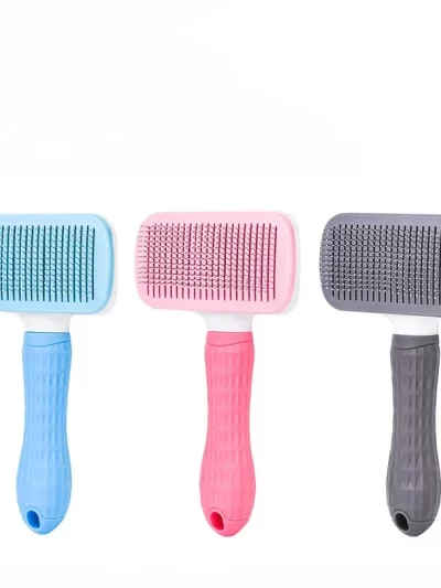 Pet Dog Hair Brush Cat Comb Pet Hair Remover Brush for Dogs Cats Puppy Kitten Grooming Tools Dogs Accessories Pet Supplies