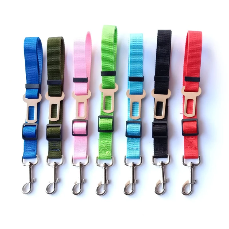 2021 New Vehicle Car Pet Dog Seat Belt Puppy Car Seatbelt Harness Lead Clip Pet Dog Supplies Safety Lever Auto Traction Products - Image 3