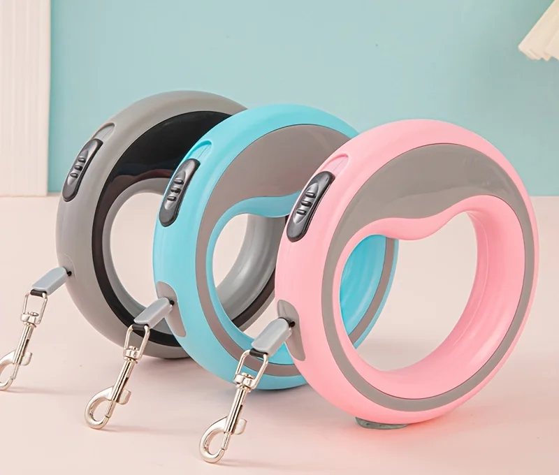 250cm/98.43in Nylon Automatic Retractable Dog Leash Outdoor Training Pet Leash for Small Medium Dogs Durable Puppy Lead - Image 9