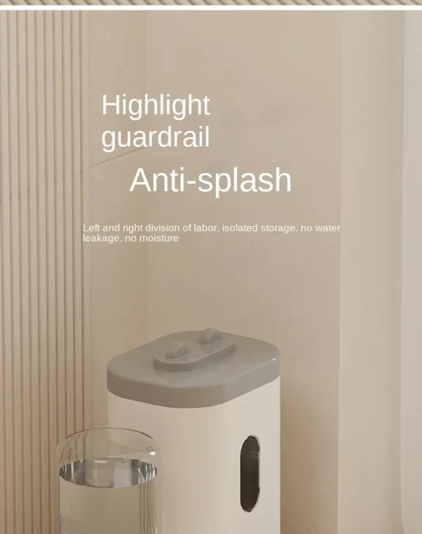 Water and Cat Food Automatic Dispenser Pet Automatic Feeder Large Capacity Raised Stand Dish Bowl Pet Accessories - Image 15