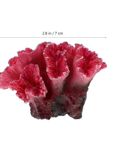 Fake Aquarium Decoration Resin Fish Tank Ornament Reef Salt Fresh Water Easy Wash No Toxic For Aquarium Only Coral Reef
